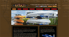 Desktop Screenshot of kayracks.com
